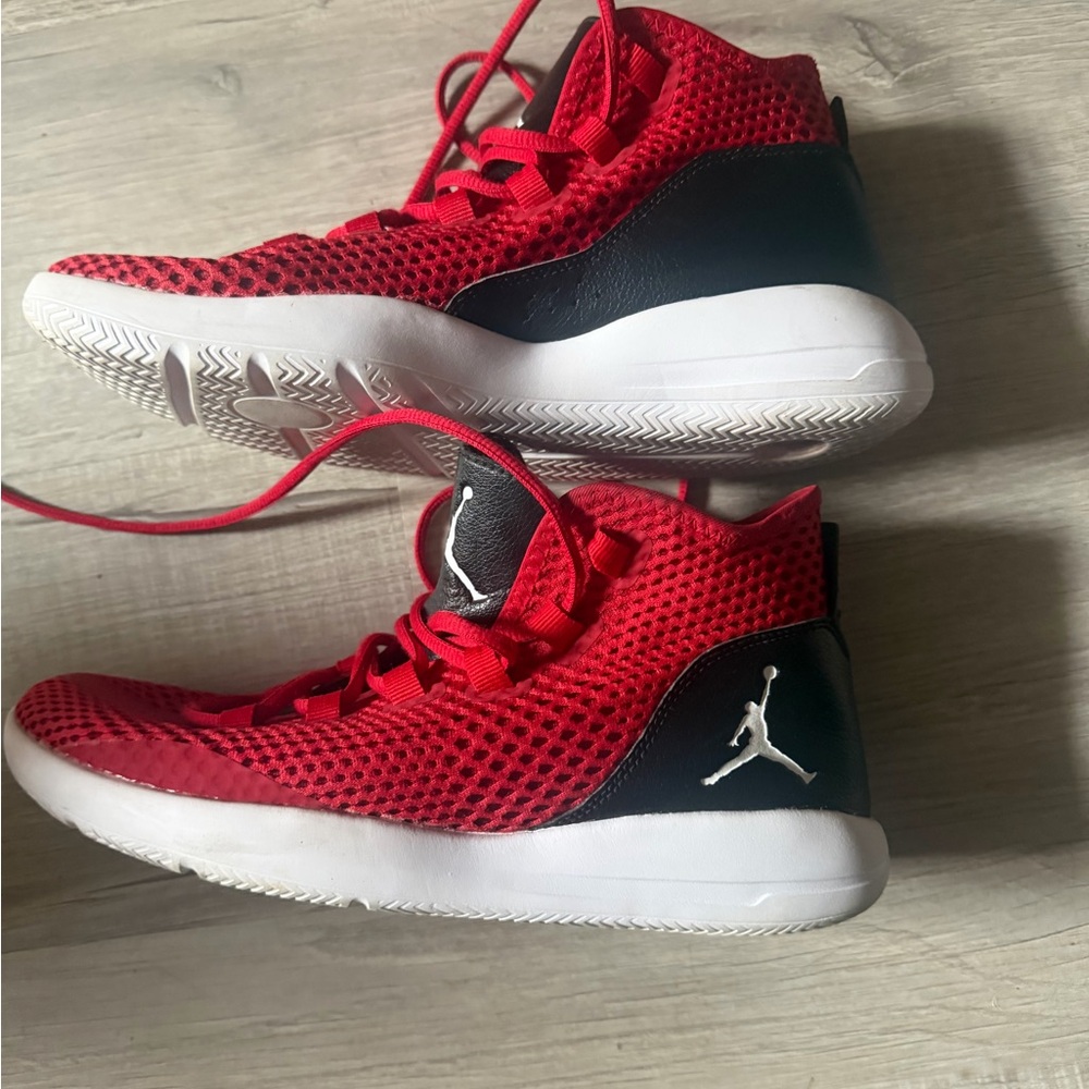 Nike Kids Red and Black Sneakers